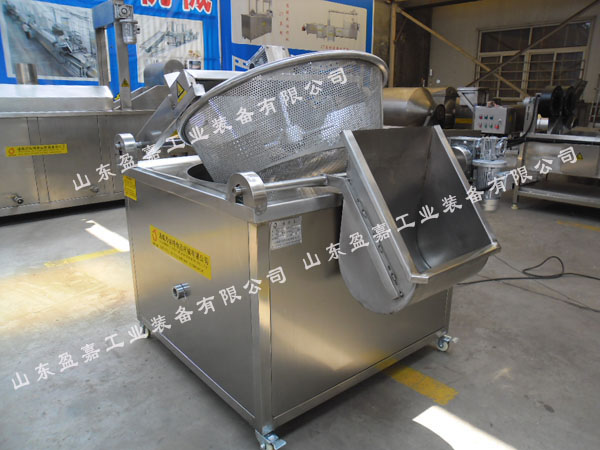電加熱自動(dòng)上料炸江米條油炸機(jī)